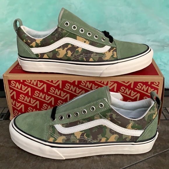 Vans Shoes - VANS OLD SKOOL UC BJ BELTS OIL Gm/Olivine WMNS sneakers